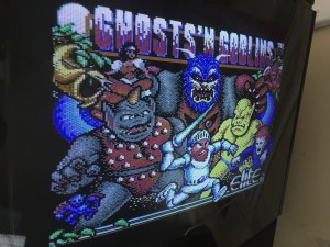 EasyFlash game cartridge with Ghost 'n Goblins game