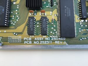 Commodore 64 Assy 250469 Rev. A motherboard.