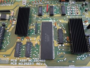 Commodore 64 Assy 250469 Rev. A motherboard.