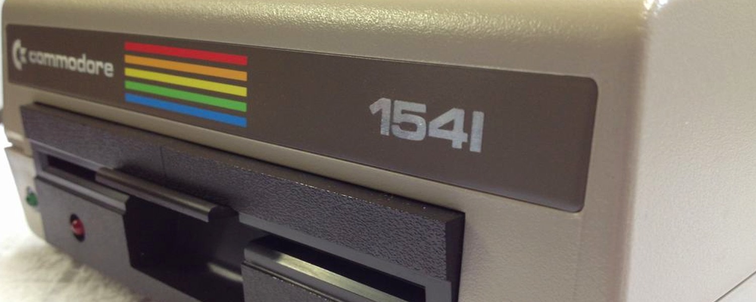 Commodore 1541 Diskette drive with JiffyDOS installed