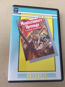 Commodore 64 Montezuma's revenge on tape from Databyte