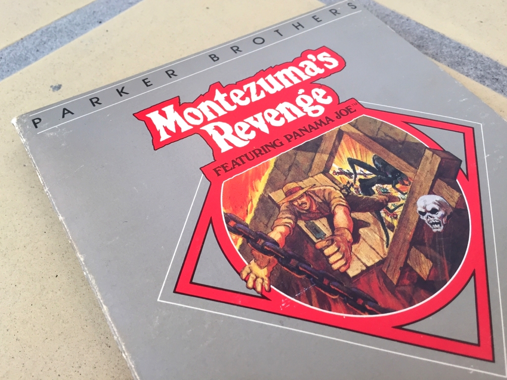 Commodore 64 Montezuma's Revenge featuring Panama Joe game review including a walkthrough video