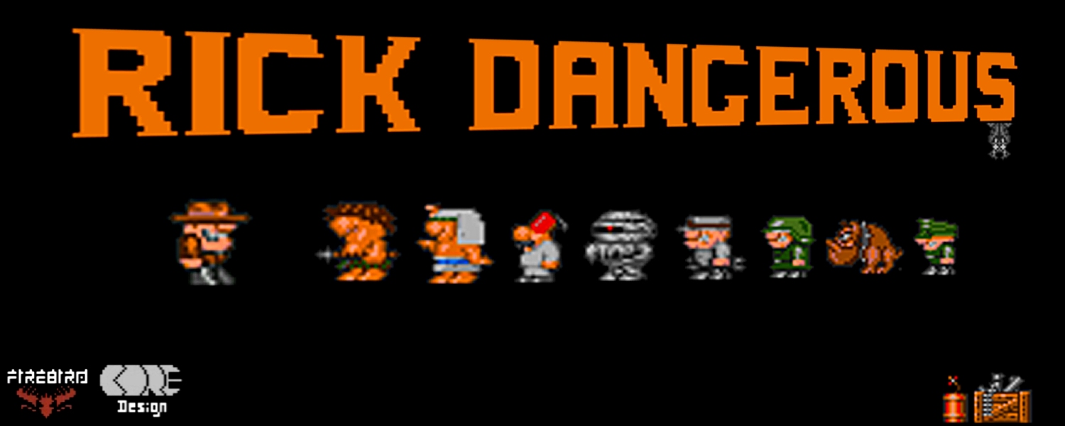 Commodore 64 Rick Dangerous game review on breadbox64.com