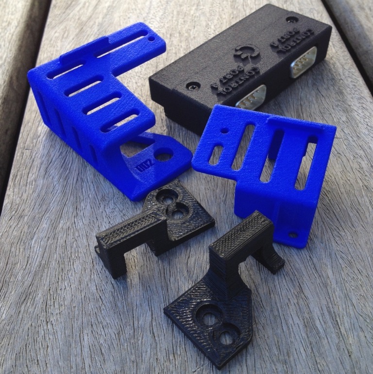 3D prints for the Commodore 64. Individual Computers 4 player joystick adapter, Commodore 64C keyboard mounts and C64 Reloaded Power Plug Plate