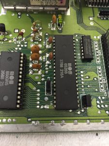 Commodore 64 Assy 250469 Rev. 4 working but with no keyboard support. Changing the CIA at U1 fixed it.