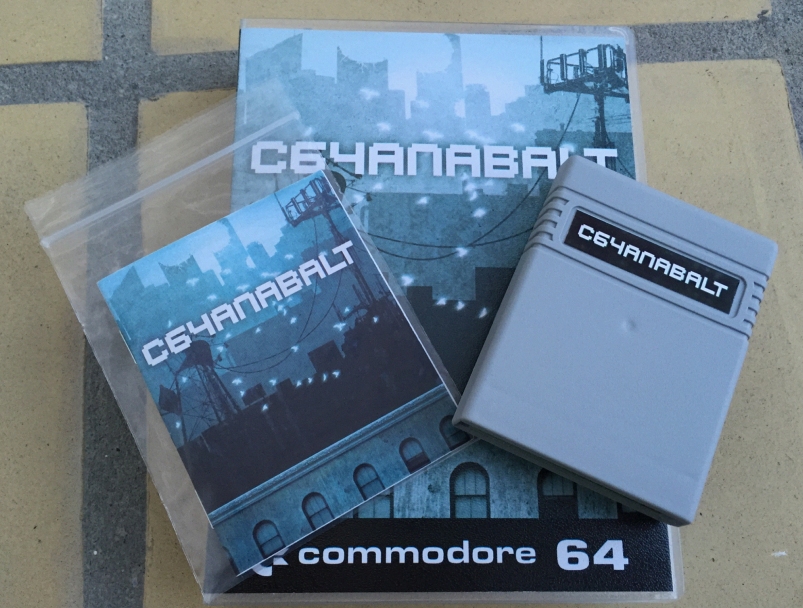 Commodore 64 C64anabalt cartridge game released by rgcd. Game review here on breadbox64.com