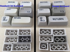 Commodore 64C keyboard with a different look. 