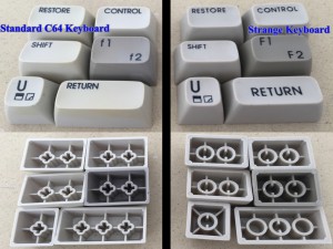 Commodore 64C keyboard with a different look.