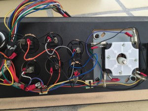 MAME control panel. Wire mess. 