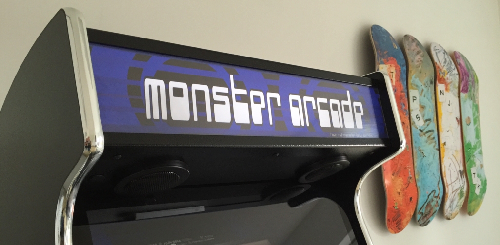 Monster Arcade senior MAME arcade machine on breadbox64.com