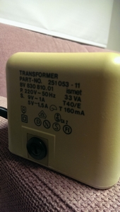 Non-repairable Power supply unit for the Commodore 64 (Part no. 251053-11) Read more on breadbox64.com). 
