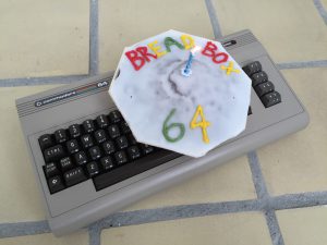 Birthday cake on breadbox64.com