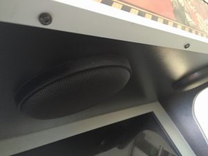Loudspeaker grilles for the Metal Slug arcade machine