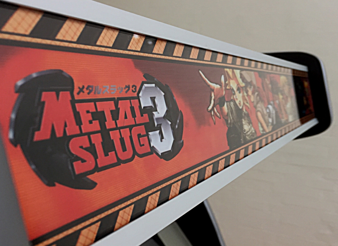 Metal Slug inspired arcade machine with Pandora's Box 3 JAMMA arcade games