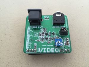 Commodore 64C replacement RF box mod. The hardware has s-vidoe and mini jack plugs. Breadbox64.com