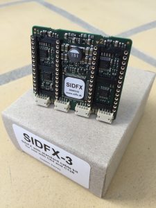The SIDFX sound mod. Commodore 64 dual SID device for easy swapping between SID versions or stereo. Read more on breadbox64.com