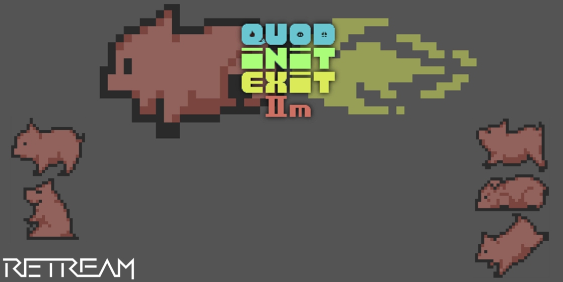 Quod Init Exit IIm Commodore 64 game review on breadbox64.com