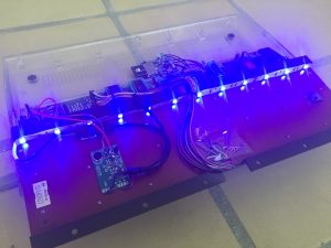 Commodore 64C RGB diode LED flashing light mod. breadbox64.com