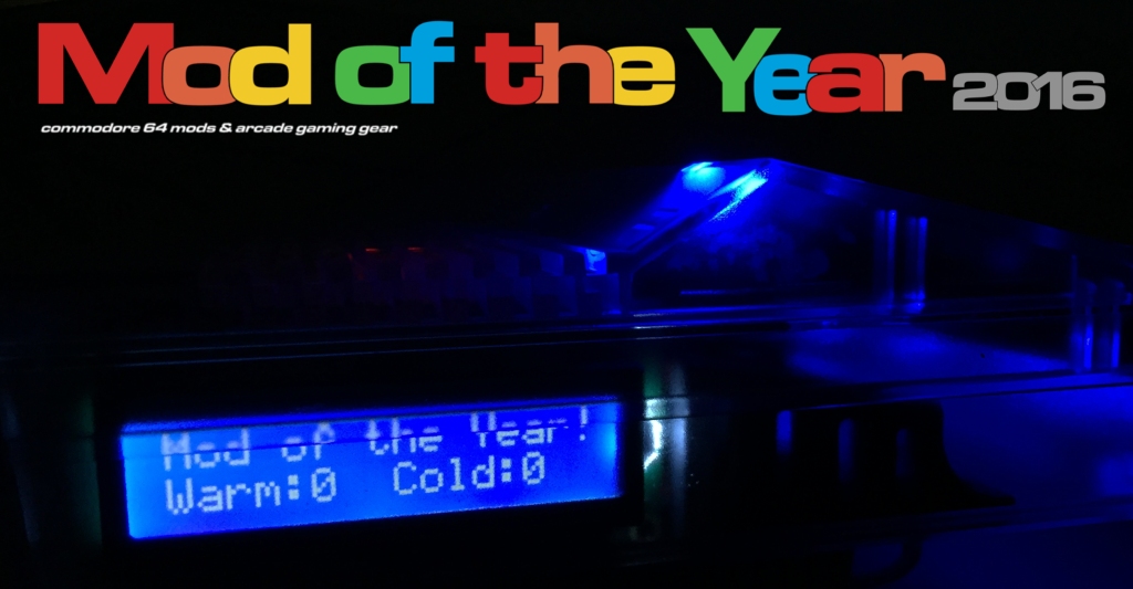 Commodore 64. Mod of the year 2016. Breadbox64.com