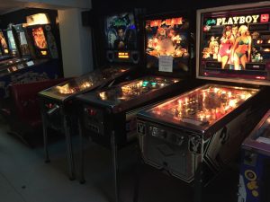 Pinball machines at BIp BIP Bar Arcade. Read the review on breadbox64.com