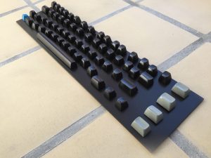 Commodore 64 colored keyboard. breadbox64.com