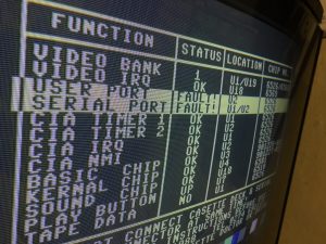 Commodore 64 with no diskette access. repair job.