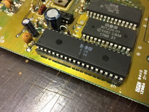 Commodore 64 with no diskette access. repair job.