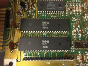 Commodore 64 control port fault. Reapr log. breadbox64.com