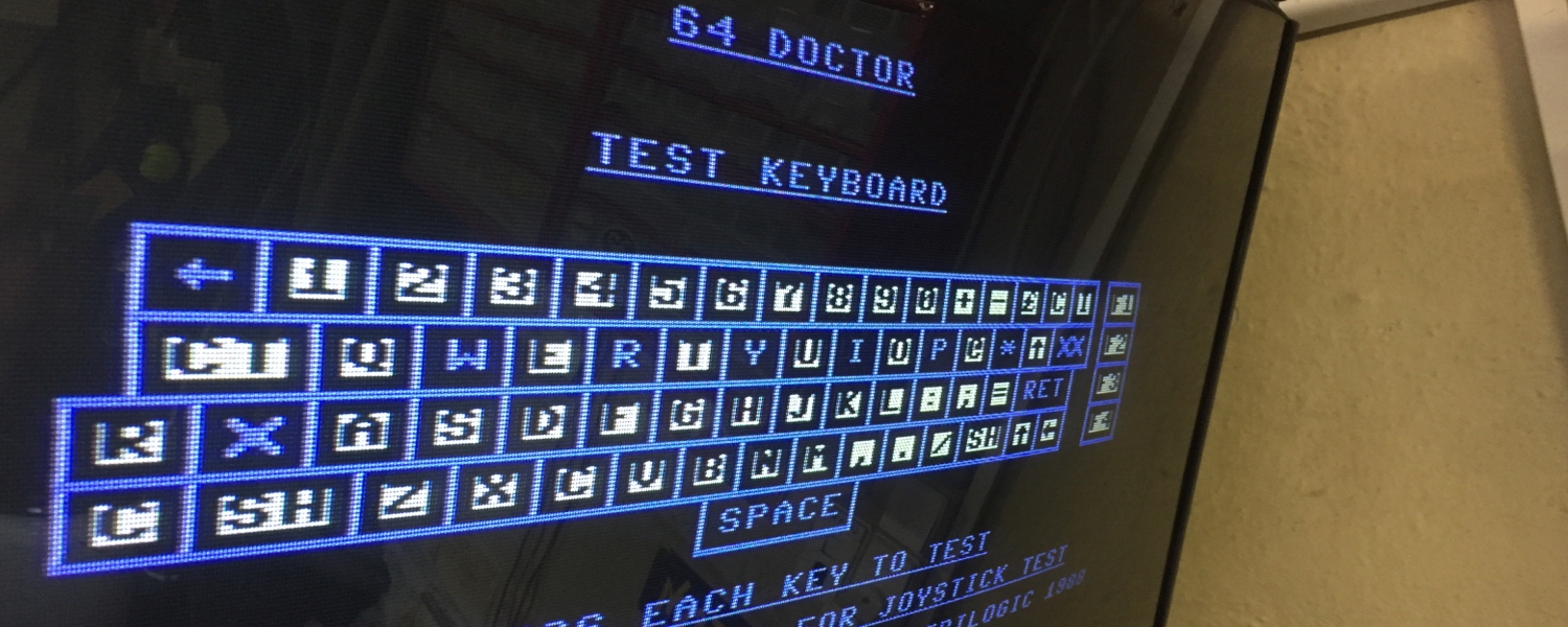 Commodore 64 keyboard missing some of the letters when typing