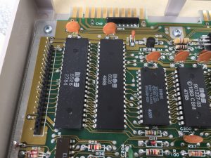 Commodore 64 assy 250425 revision B yellow motherboard