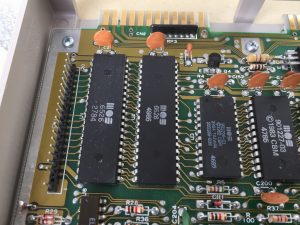 Commodore 64 assy 250425 revision B yellow motherboard
