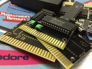 Commodore 64 Magic Cart. C64 Cartridge for multiple game titles. breadbox64.com