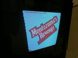 Montezuma's Revenge on Commodore 64 cartridge C64. breadbox64.com