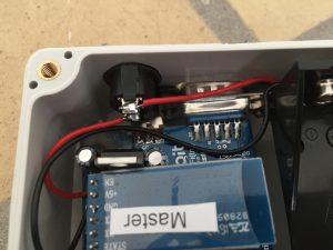 Commodore 64 wireless joysticks. JoyFI module build into case. breadbox64.com