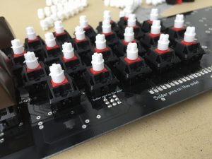 New Commodore 64 keyboard with Cherry mx switches and 3D printed key adapters. breadbox64.com