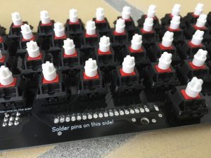 New Commodore 64 keyboard with Cherry mx switches and 3D printed key adapters. breadbox64.com