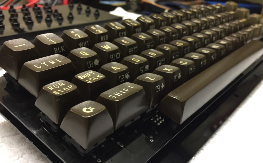 New Commodore 64 keyboards. breadbox64.com