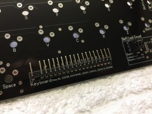 The MechBoard64. Black PCB for the Commodore 64 keyboard. breadbox64.com