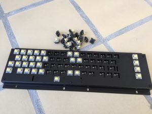 Gateron microswitches for the MechBoard64 keyboard for the Commodore 64