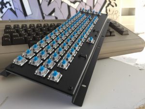 MechBoard64 with Gateron switches. breadbox64.com