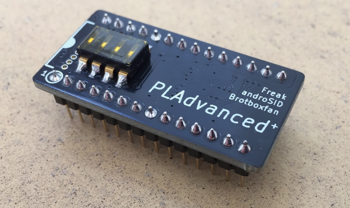 The PLAdvanced+ PLA replacement chip for the commodore 64. review on breadbox64.com