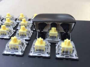 Commodore 64 keyboard stabilizers. MechBoard64. breadbox64.com.