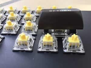 Commodore 64 keyboard stabilizers. MechBoard64. breadbox64.com.