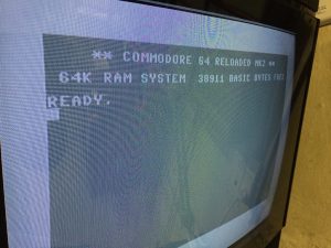 Commodore 64 JiffyDOS on C64 Reloaded MK2. breadbox64.com