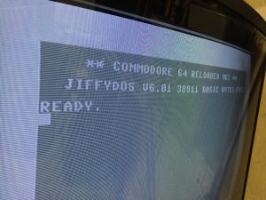 Commodore 64 JiffyDOS on C64 Reloaded MK2. breadbox64.com
