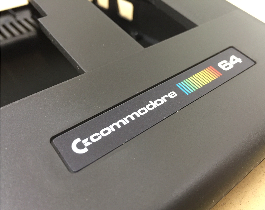 Brand new Commodore 64 cases in retro black. Breadbox64.com.