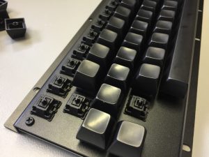 SA family keycaps versus Commodore 64 keycaps. SIgnature Plastics. breadbox64.com.