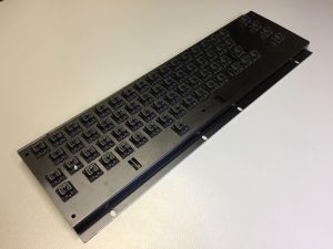 New C64 keycaps for the MechBoard64 keyboard. breadbox64.com