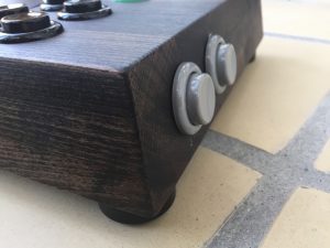 Wooden joystick made for the Xbox adaptive controller. physical disabled gaming. breadbox64.com